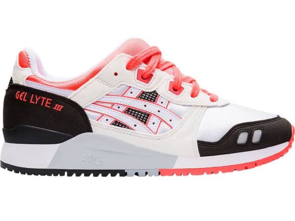 Asics Sportschoenen Dames, GEL-LYTE III Wit/Koraal - Asics Online Sales | B2970386-NR